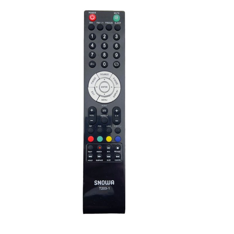 ریموت کنترل تلویزیون اسنوا مدل ak9873456